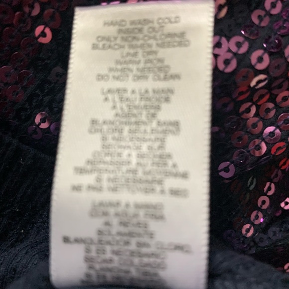 MICHAEL Michael Kors Purple Sequin Tank Top - Picture 8 of 8